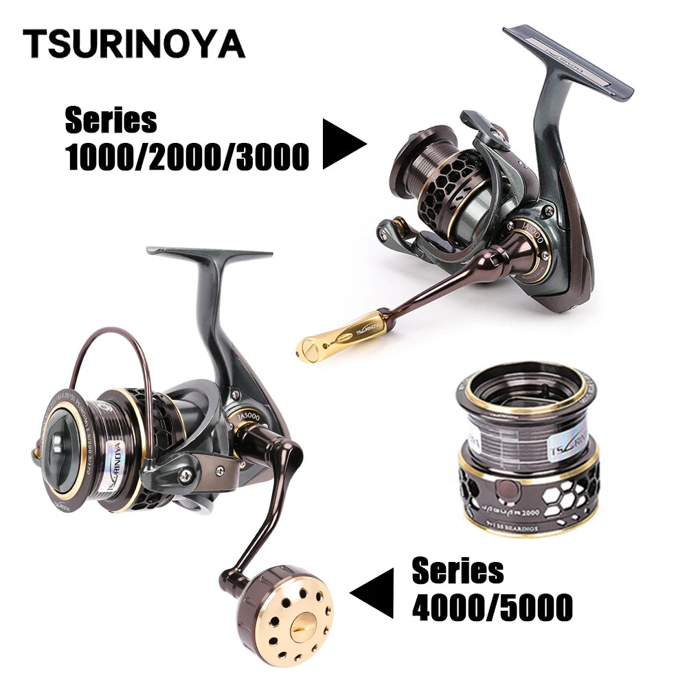 Double Spool Spinning Reel Ultralight