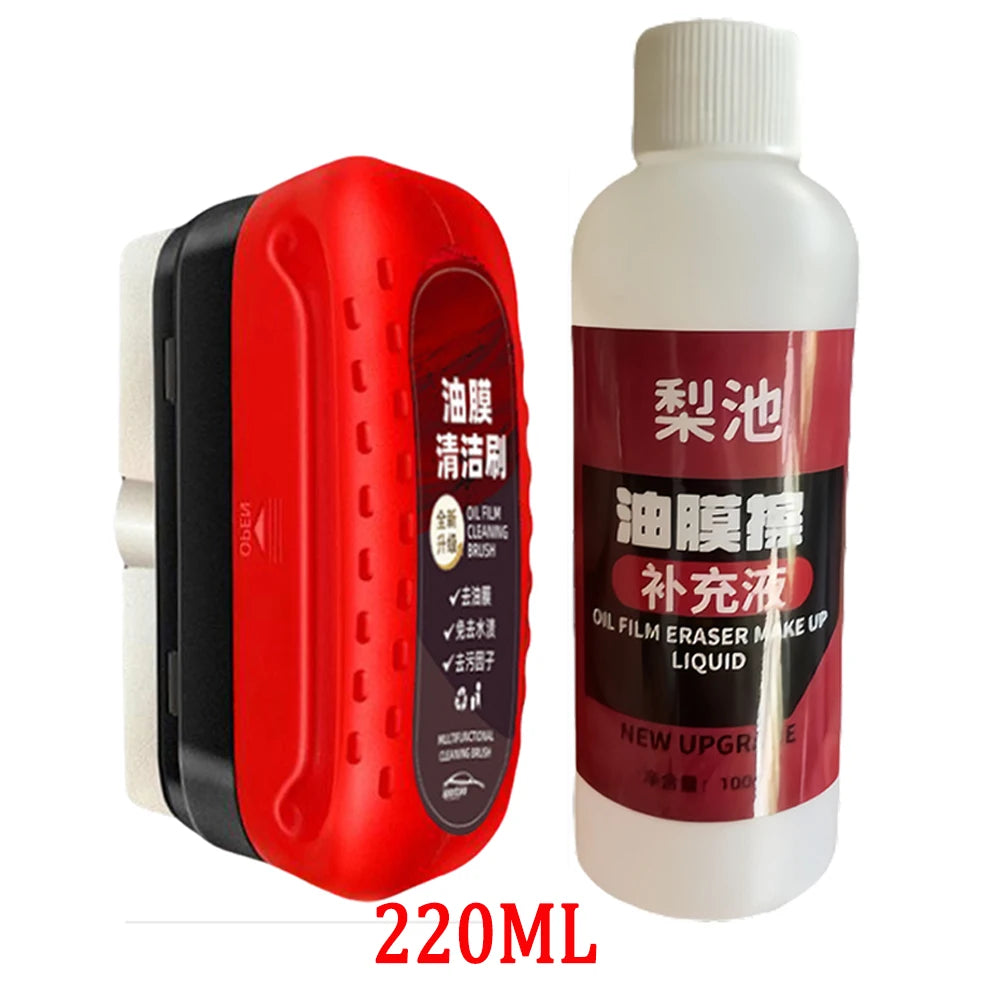 Car Windshield Cleaner Glass Film Removal Fluid Oil Film