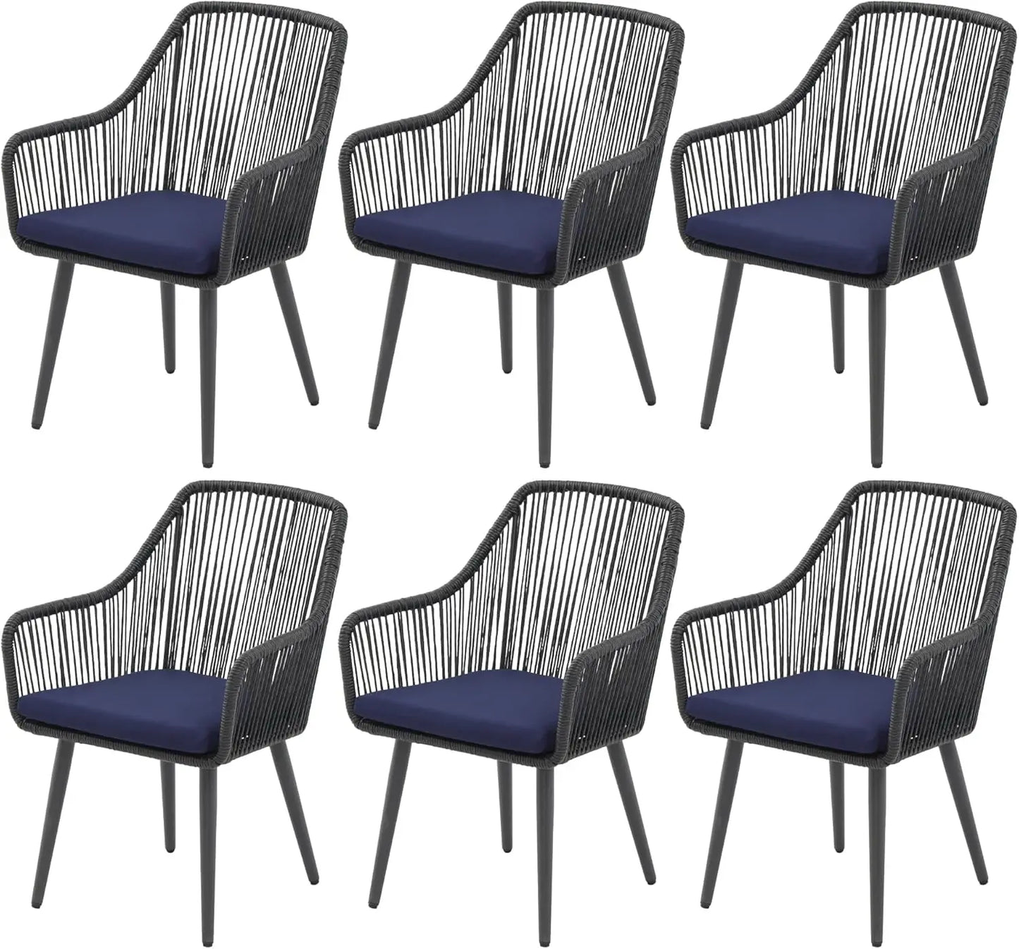 Patio Dining Chair Set of 6