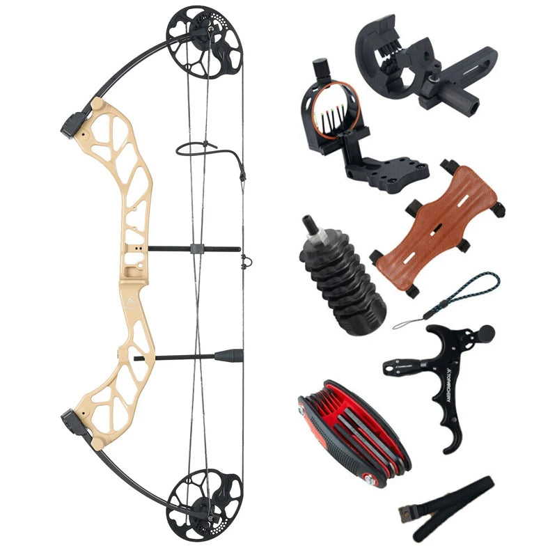 Compound Bow Archery Sets 19-70lbs Draw