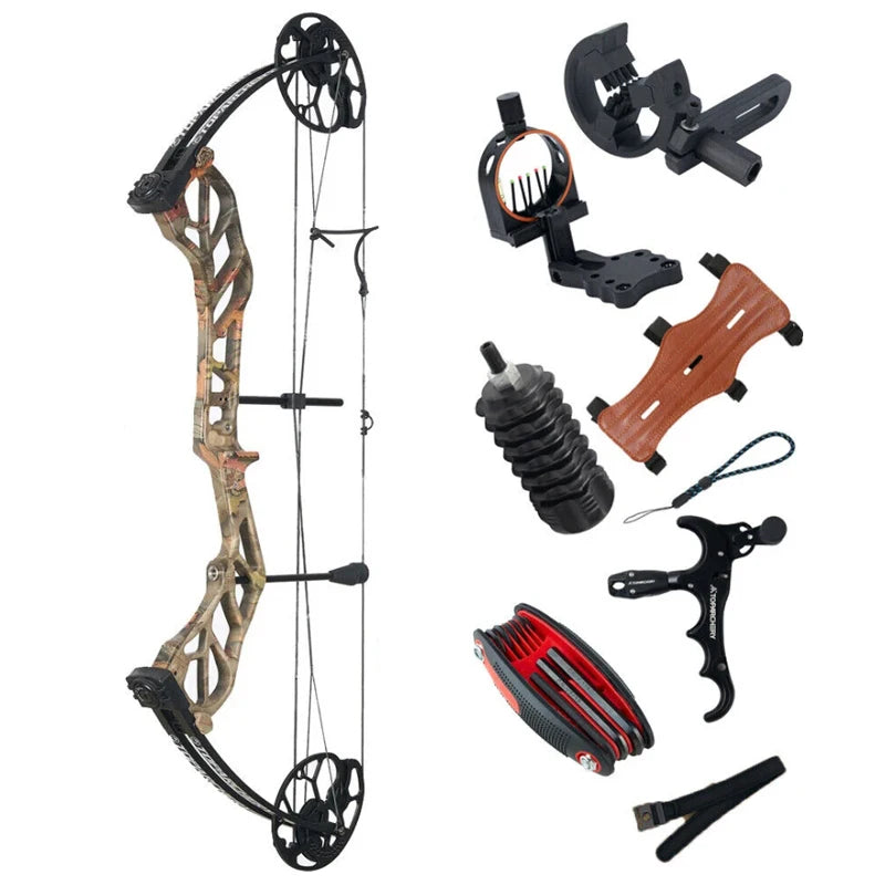 Compound Bow Archery Sets 19-70lbs Draw