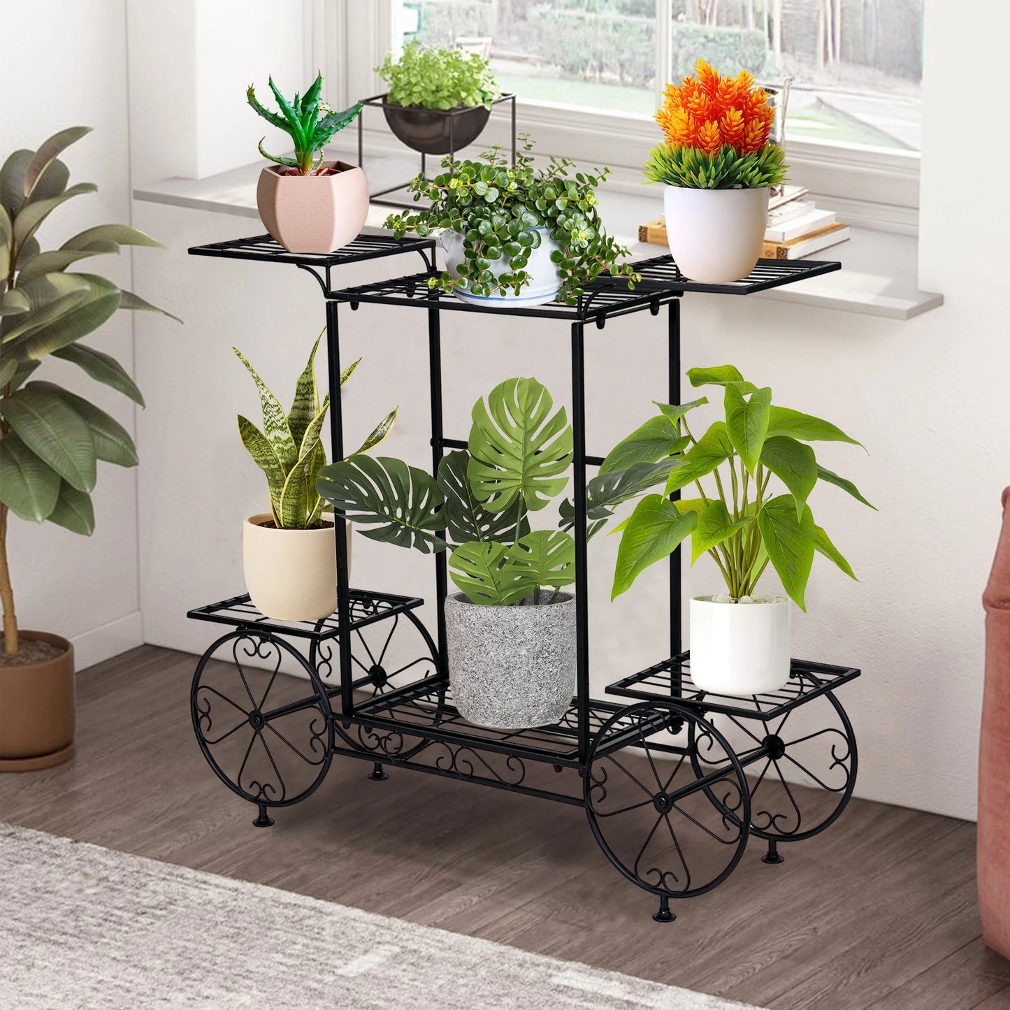 Large Metal Plant Stand