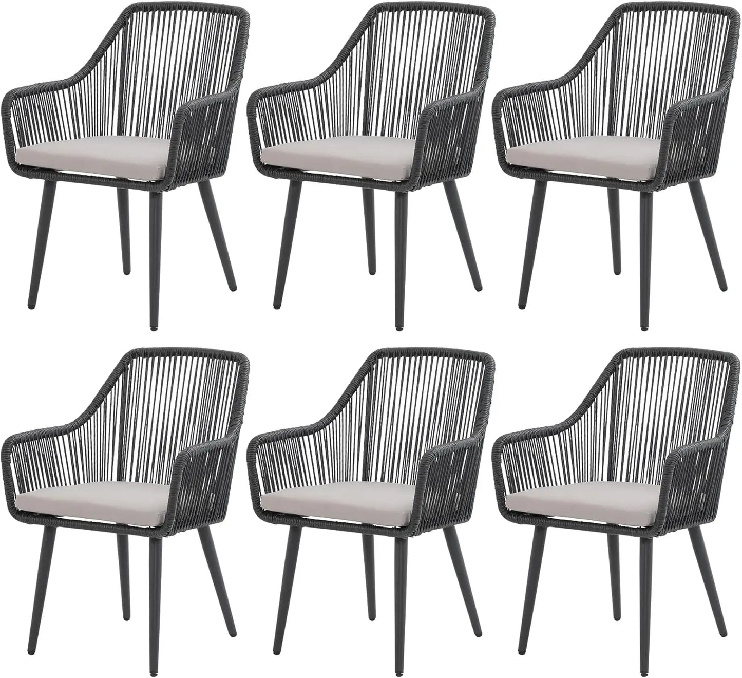 Patio Dining Chair Set of 6