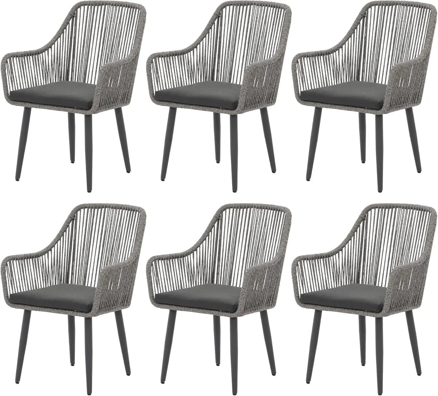 Patio Dining Chair Set of 6