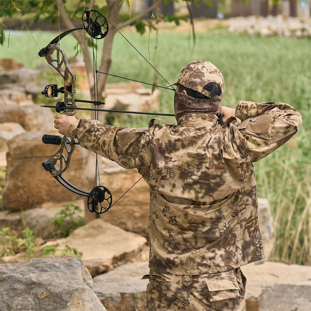 Compound Bow Archery Sets 19-70lbs Draw