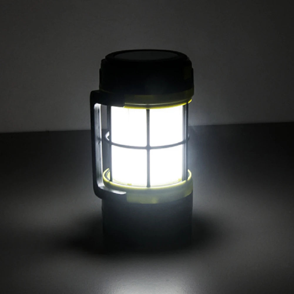 LED Camping Light USB Charging Waterproof Solar Powered