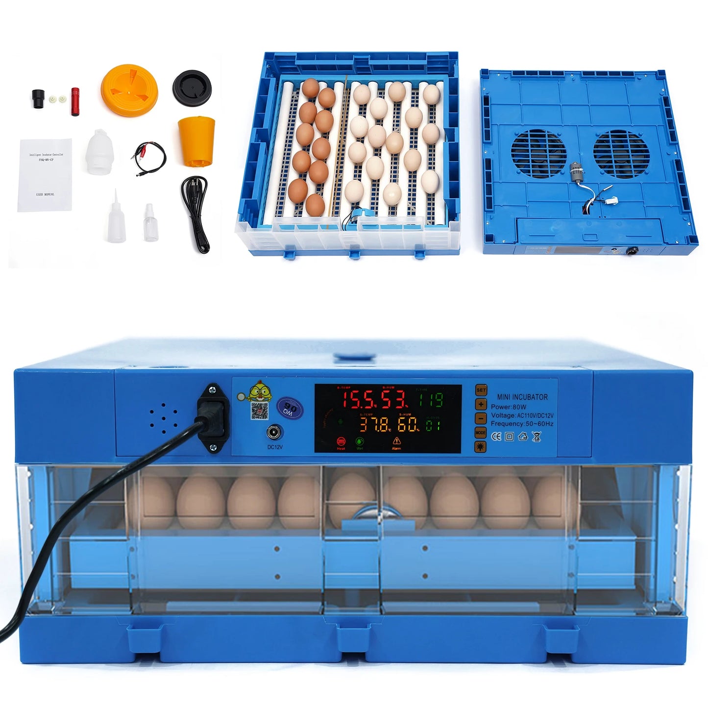 Chicken Egg Hatcher Temperature Control for Hatching