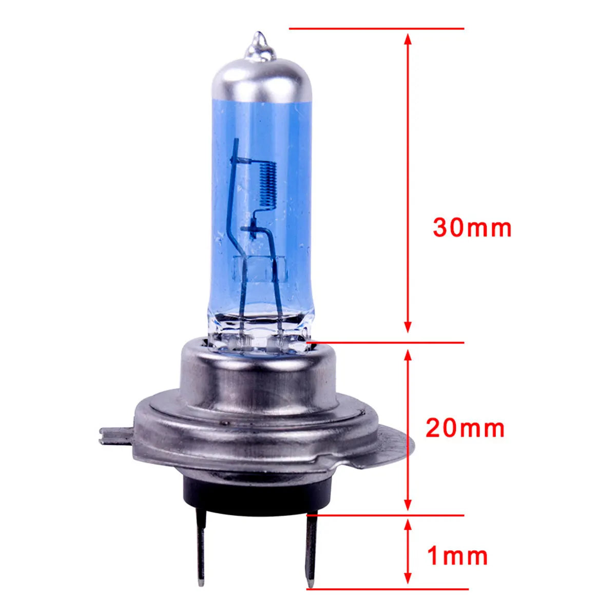 20PCS/Set H7 100W 12V Car Fog Light Halogen Bulbs